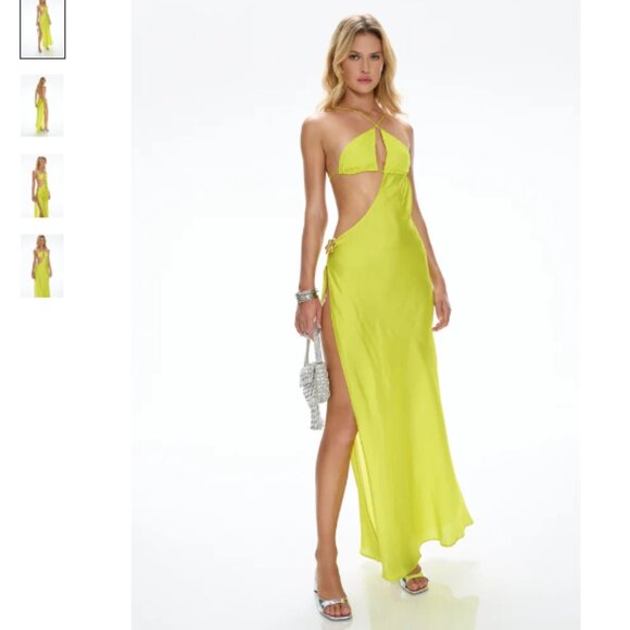 Cin Cin Villa Maxi Dress - Citrus - Picture 1 of 9